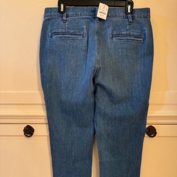 J Crew Lightweight Cropped Denim Chino Pant NWT - 29 - Picture 3 of 4